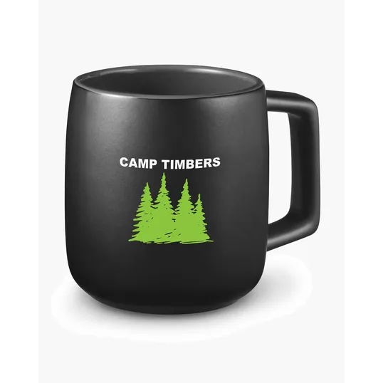 15 oz. Geo Square Handle Ceramic Mug — view 5