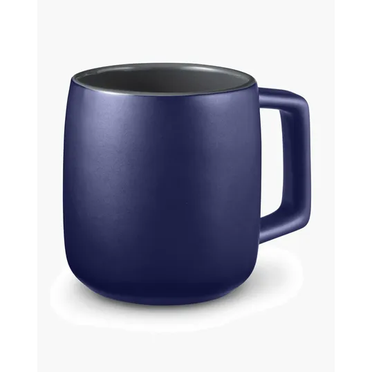 15 oz. Geo Square Handle Ceramic Mug — view 2