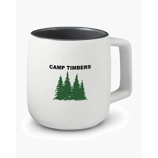 15 oz. Geo Square Handle Ceramic Mug — view 8
