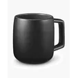 15 oz. Geo Square Handle Ceramic Mug