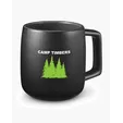 15 oz. Geo Square Handle Ceramic Mug — view 5