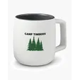 15 oz. Geo Square Handle Ceramic Mug — view 8