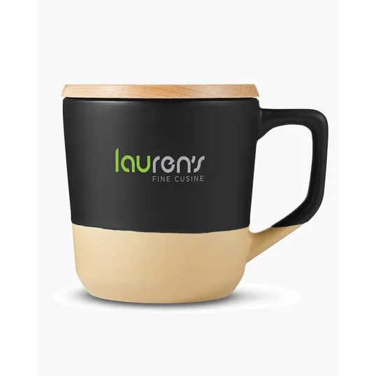 16.5 oz. Boston Mug with Wood Lid — view 8