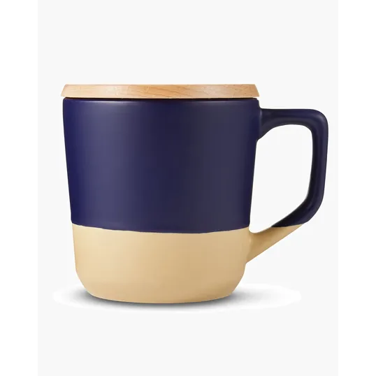 16.5 oz. Boston Mug with Wood Lid — view 4