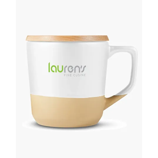 16.5 oz. Boston Mug with Wood Lid — view 12