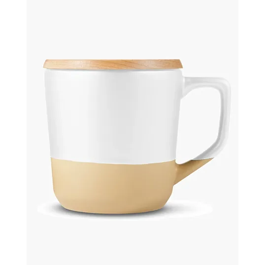 16.5 oz. Boston Mug with Wood Lid — view 6