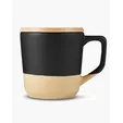 16.5 oz. Boston Mug with Wood Lid — view 2