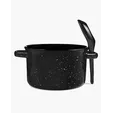 Campfire 20 oz. Ceramic Soup Bowl With Spoon — view 2