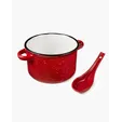 Campfire 20 oz. Ceramic Soup Bowl With Spoon — view 5