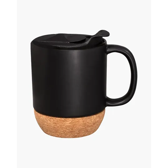 14 oz. Ceramic Mug With Cork Base