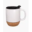 14 oz. Ceramic Mug With Cork Base — view 2