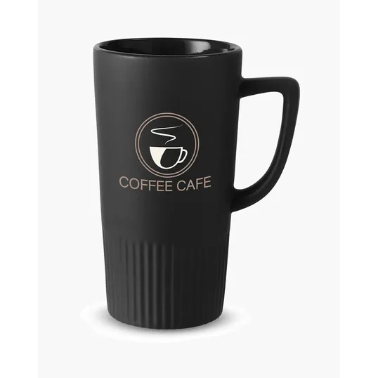 20 oz. Texture Base Tall Ceramic Mug — view 5
