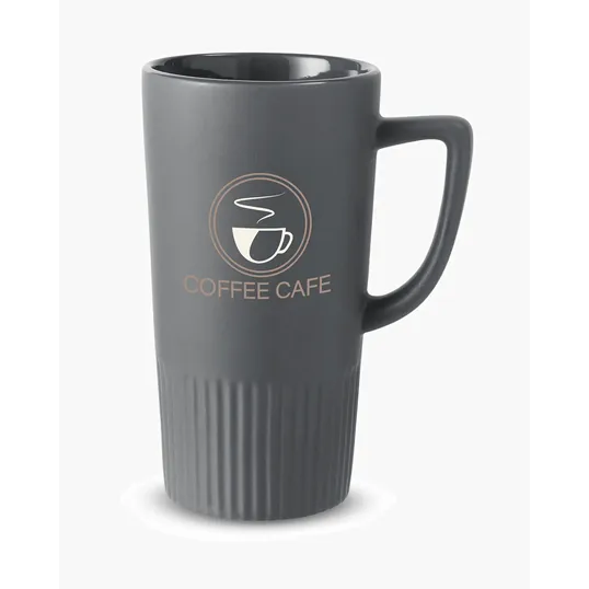 20 oz. Texture Base Tall Ceramic Mug — view 7