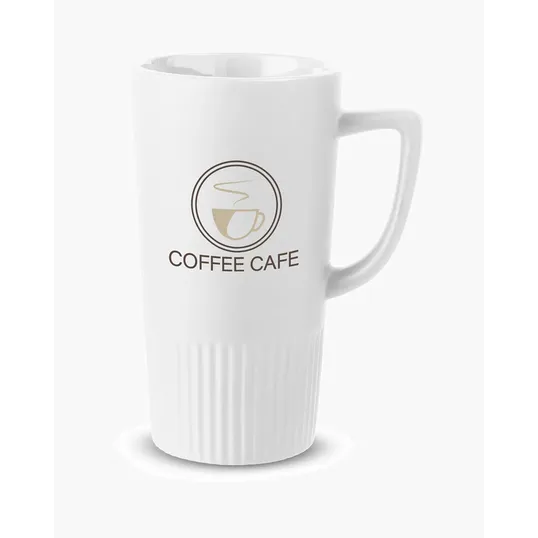 20 oz. Texture Base Tall Ceramic Mug — view 8