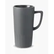 20 oz. Texture Base Tall Ceramic Mug — view 3