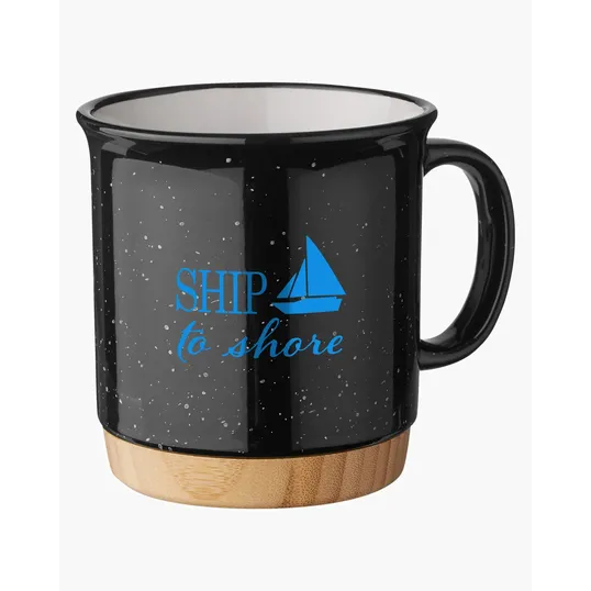 15 oz. Campfire Mug With Bamboo Base — view 5