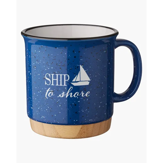 15 oz. Campfire Mug With Bamboo Base — view 6
