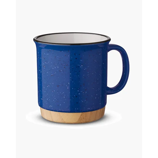 15 oz. Campfire Mug With Bamboo Base — view 2