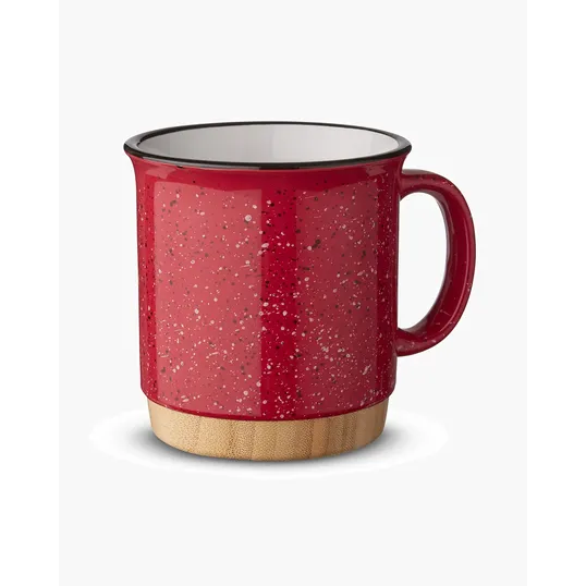 15 oz. Campfire Mug With Bamboo Base — view 3