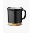15 oz. Campfire Mug With Bamboo Base