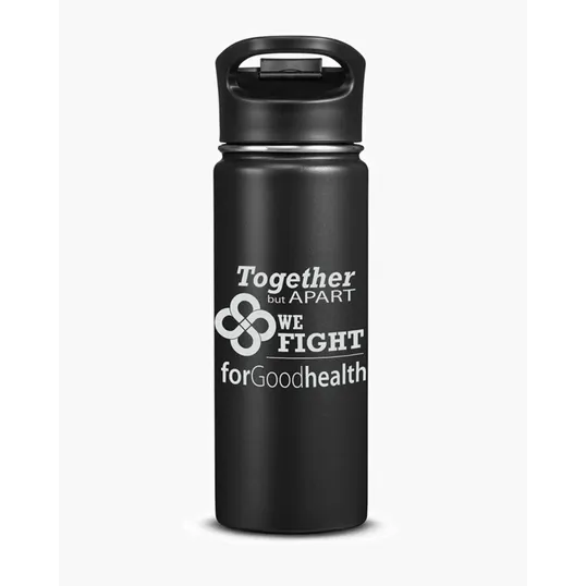 18 oz. Double-Wall Vacuum Bottle With Sip-Thru Top