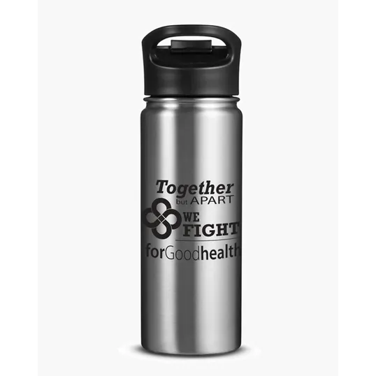 18 oz. Double-Wall Vacuum Bottle With Sip-Thru Top — view 5