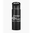 18 oz. Double-Wall Vacuum Bottle With Sip-Thru Top