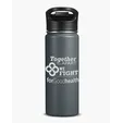 18 oz. Double-Wall Vacuum Bottle With Sip-Thru Top — view 3