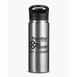 18 oz. Double-Wall Vacuum Bottle With Sip-Thru Top — view 5