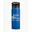 18 oz. Double-Wall Vacuum Bottle With Sip-Thru Top — view 6