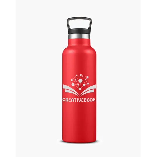 Columbia 21 oz. Double-Wall Vacuum Bottle with Loop Top — view 7