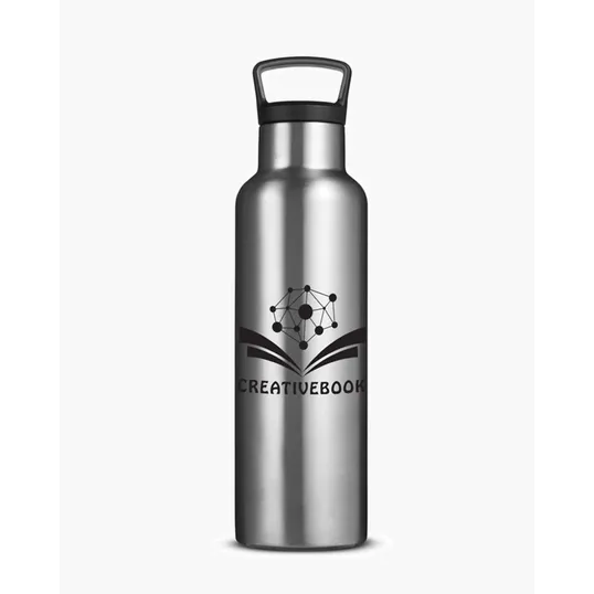 Columbia 21 oz. Double-Wall Vacuum Bottle with Loop Top — view 9