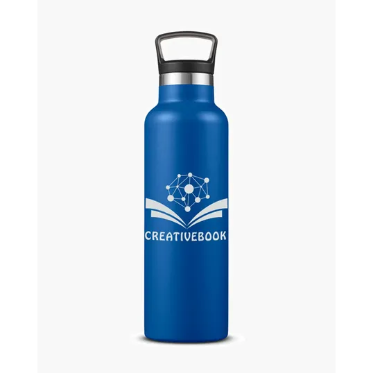 Columbia 21 oz. Double-Wall Vacuum Bottle with Loop Top — view 10