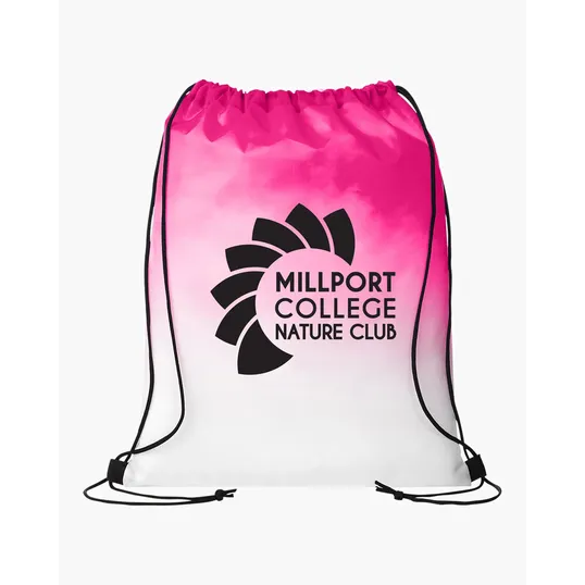 Prisma Eco Friendly Gradient Drawstring Bag — view 10