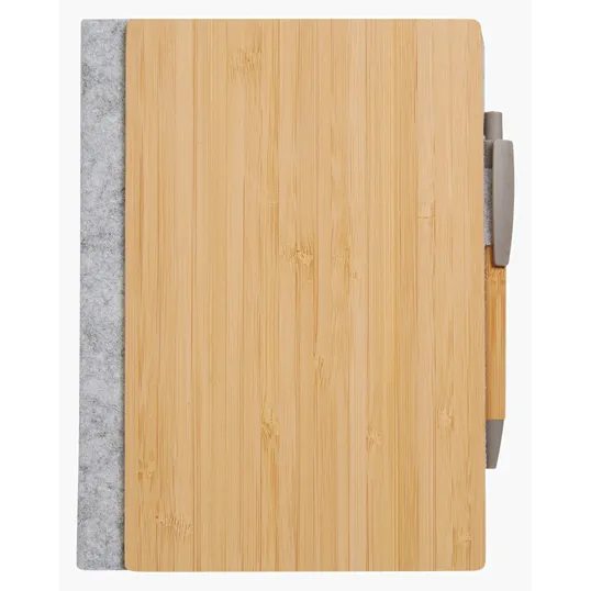 Grove Refillable Bamboo Notebook & Pen — view 2