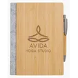Grove Refillable Bamboo Notebook & Pen — view 4