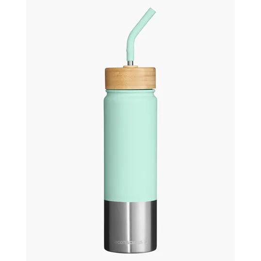 24 oz. Stainless Steel Tumbler With Bamboo Lid — view 4