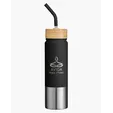 24 oz. Stainless Steel Tumbler With Bamboo Lid — view 7