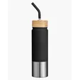 24 oz. Stainless Steel Tumbler With Bamboo Lid — view 2
