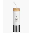 24 oz. Stainless Steel Tumbler With Bamboo Lid — view 8