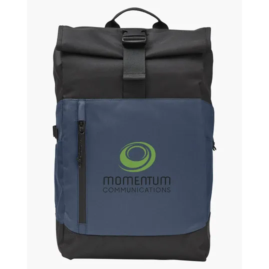 Rolltop Travel Laptop Backpack — view 6