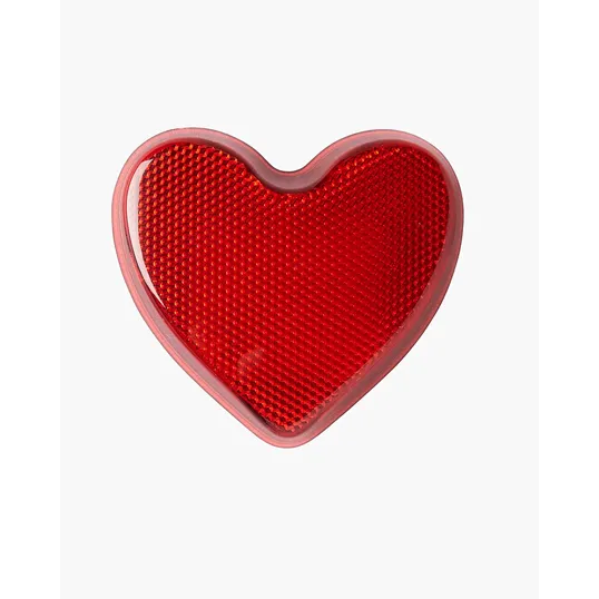 Heart Flashing Clip On Safety Button — view 2