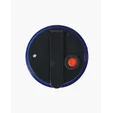 Round Flashing Clip-On Safety Button