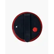 Round Flashing Clip-On Safety Button — view 3