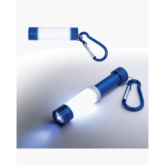 Expandable LED Flashlight with Carabiner