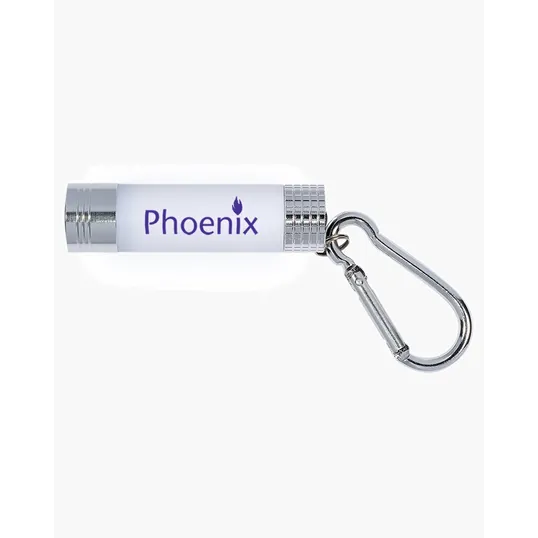 Expandable LED Flashlight with Carabiner — view 6