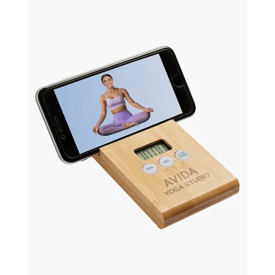 Prime Line Bamboo Timer & Stand — view 3