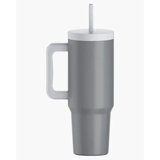 Aspen 40 oz. Vacuum Insulated Stainless Steel Tumbler With Handle — view 10