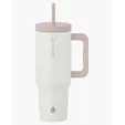 Aspen 40 oz. Vacuum Insulated Stainless Steel Tumbler With Handle — view 2