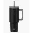 Aspen 40 oz. Vacuum Insulated Stainless Steel Tumbler With Handle — view 3